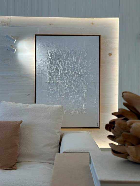 Decoração e poltronas da sala de atendimento